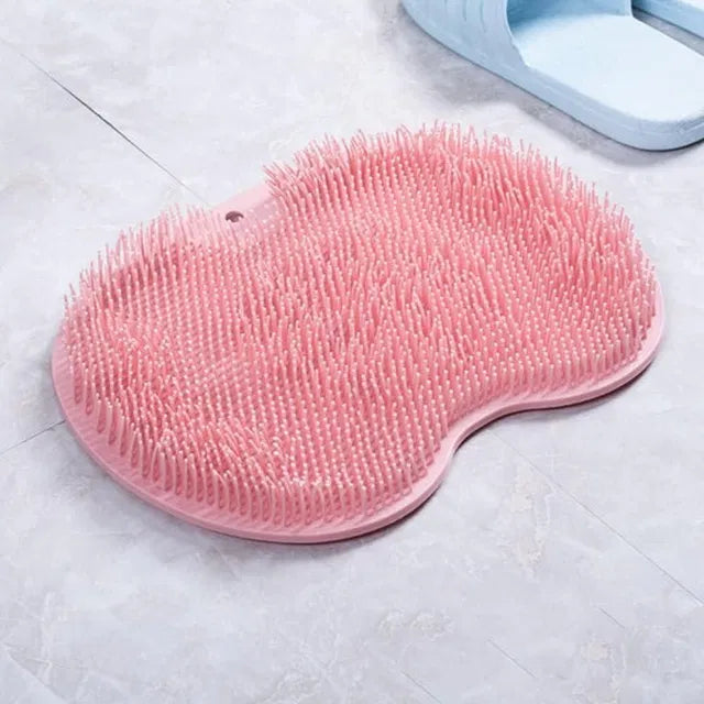 Reusable Silicone Scrubber for Bath & Home Cleaning